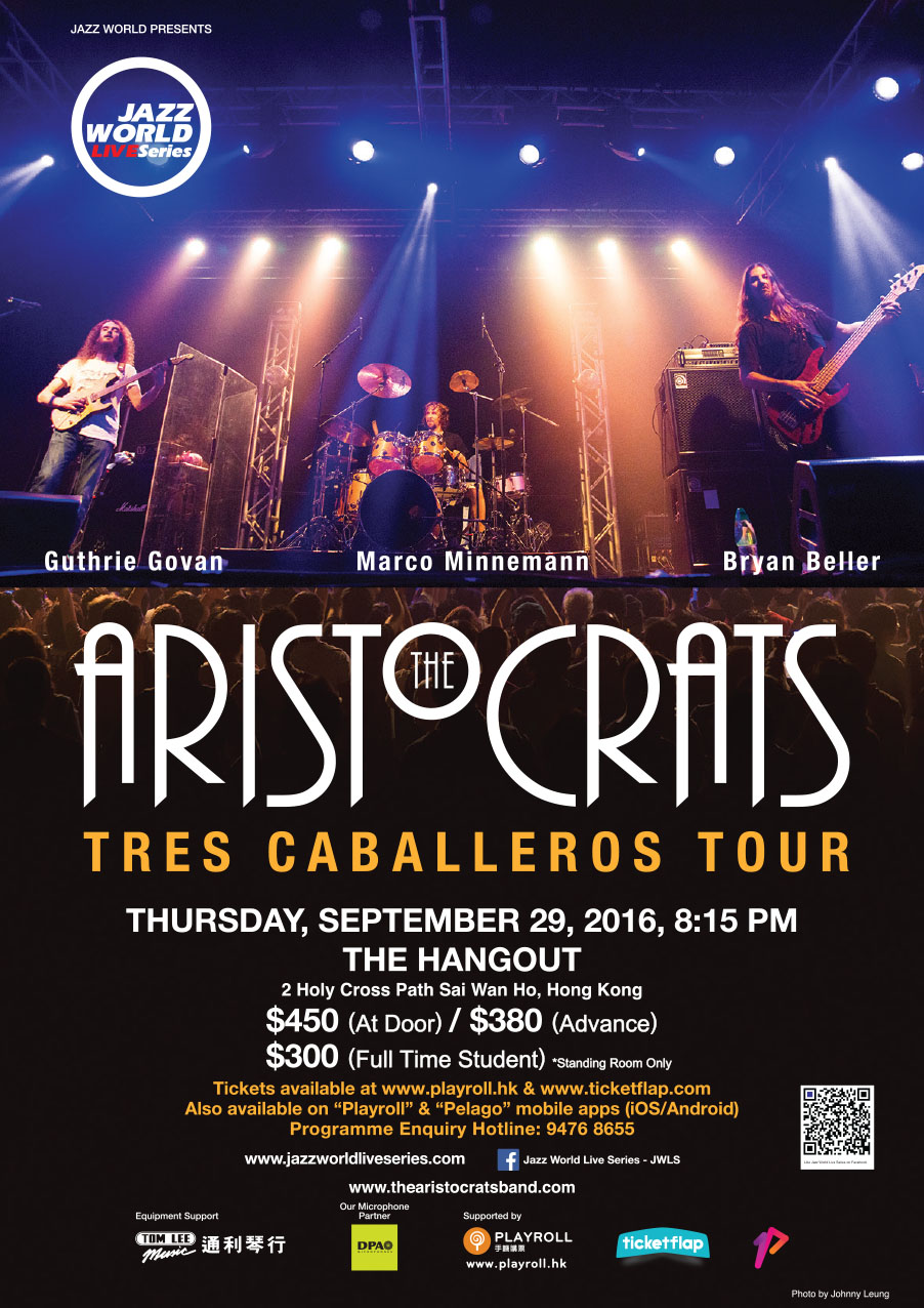 Jwls The Aristocrats Tres Caballeros Tour Tickets Sep 29